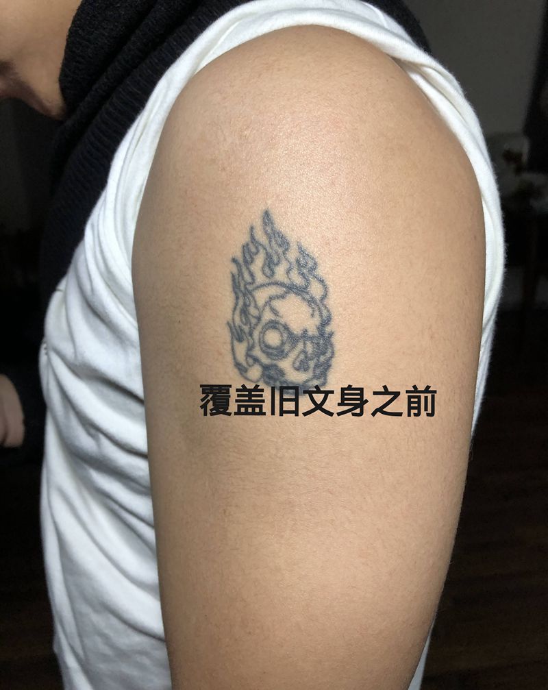 覆盖旧文身纹身图片_手臂纹身图案