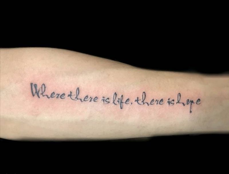 英文纹身图片_手臂纹身图案