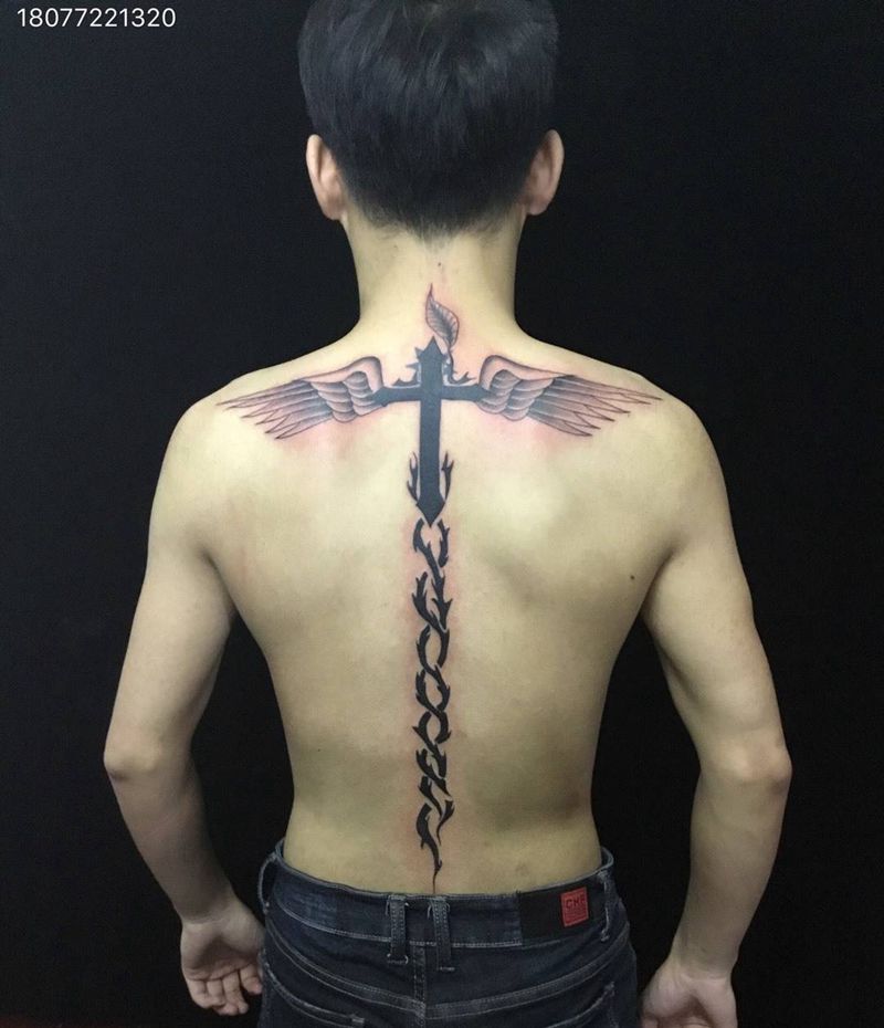 十字图腾纹身图片