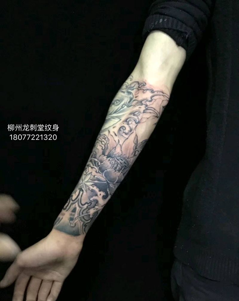 花臂纹身图片