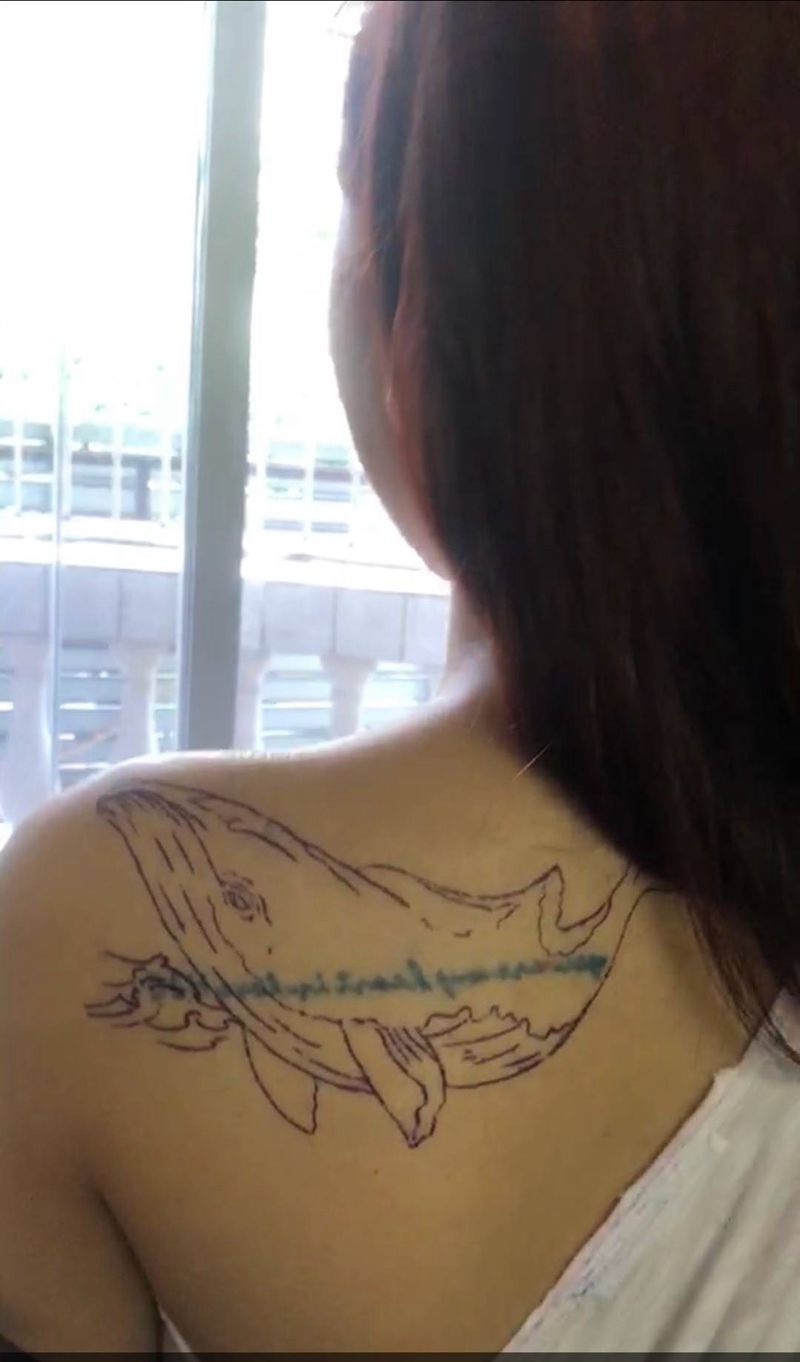 鲸鱼纹身纹身图片