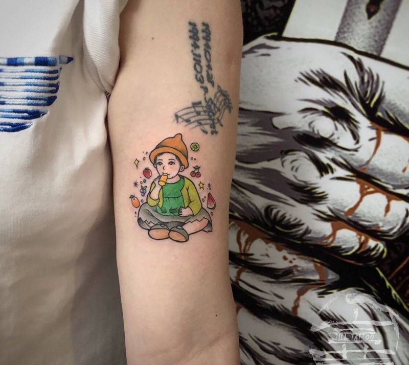 遮盖作品纹身图片_手绘纹身图案