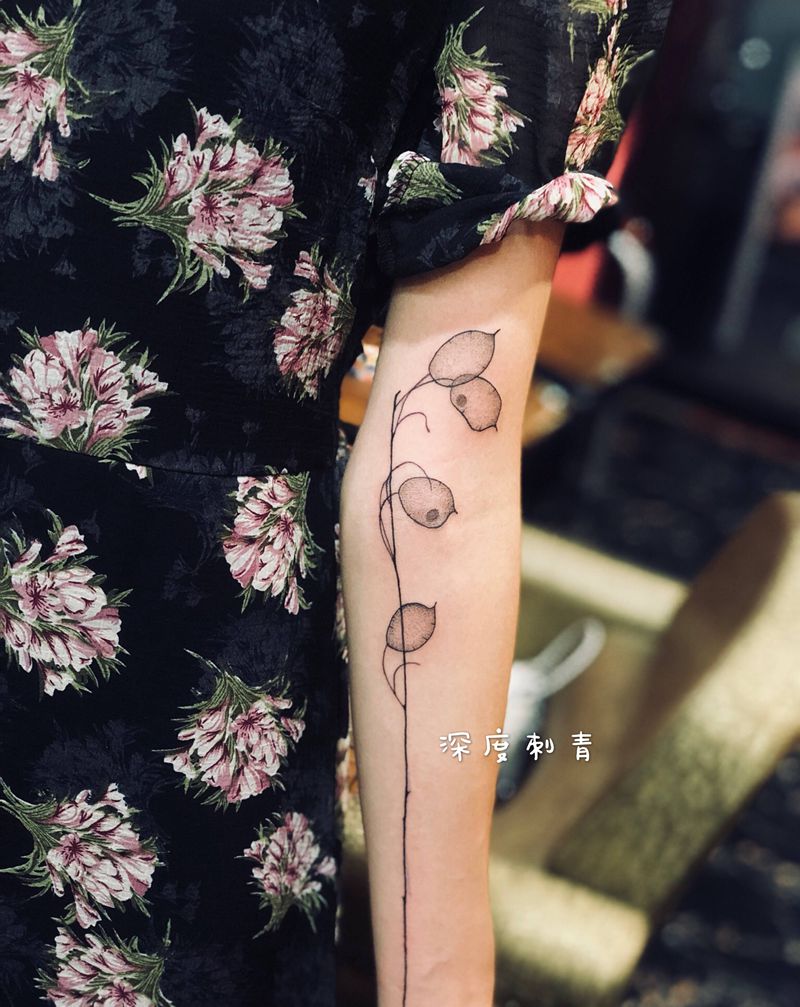 小清新纹身图片_手臂纹身图案