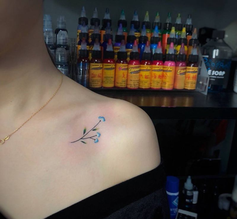 小清新纹身图片