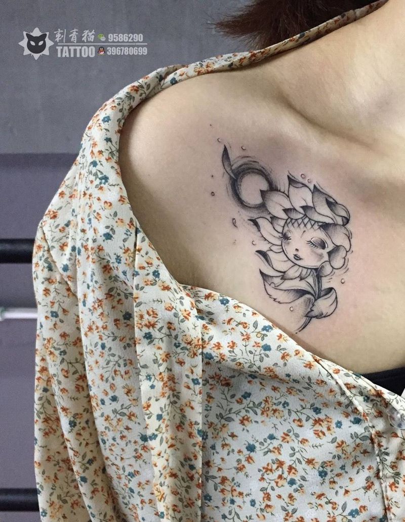 向日葵纹身图片