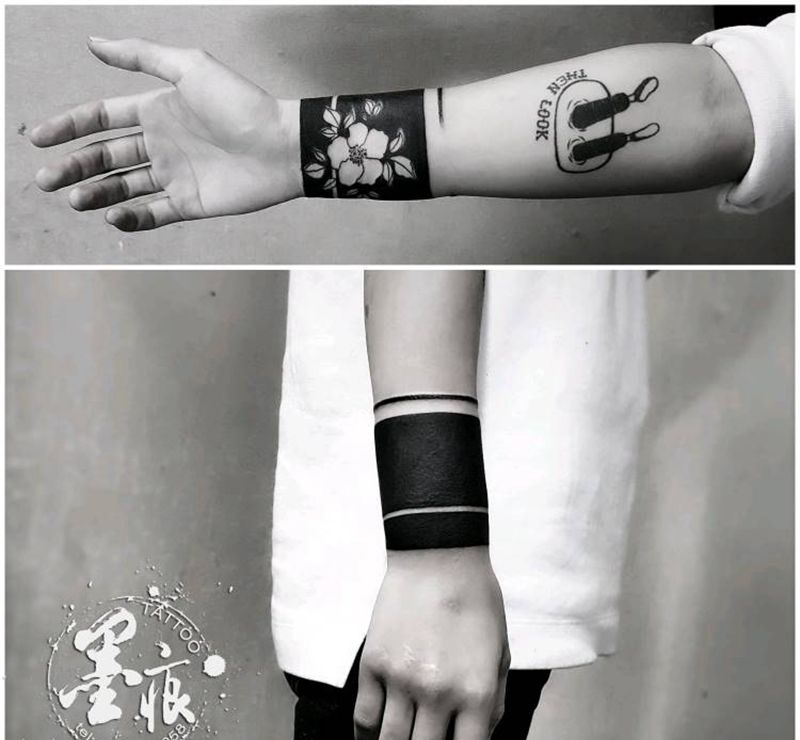 自定《手环》纹身图片
