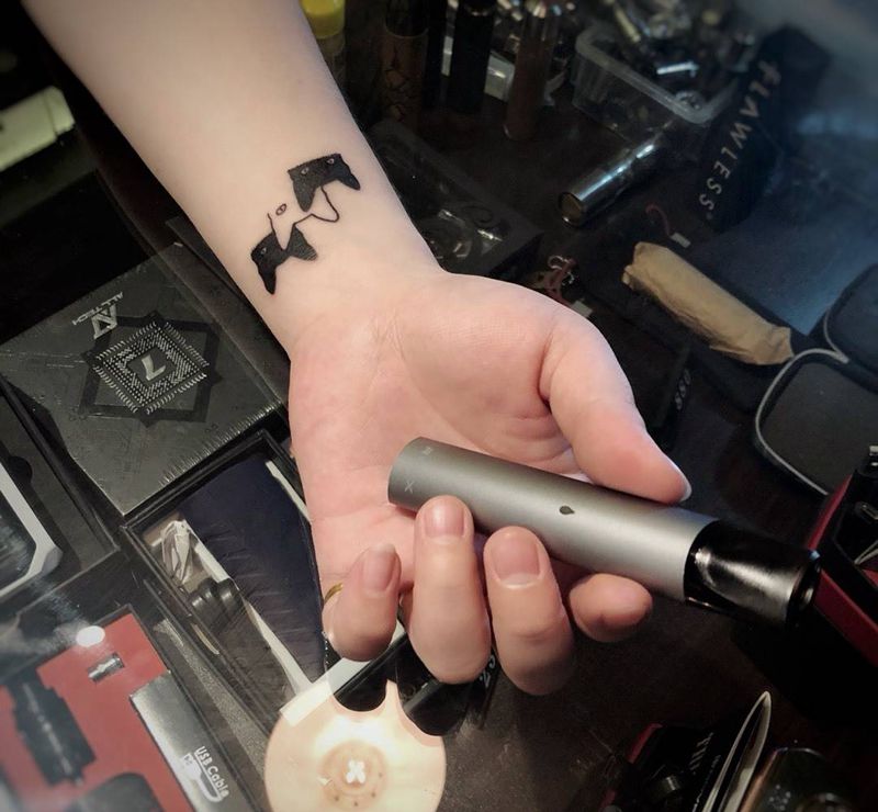 小清新图纹身图片