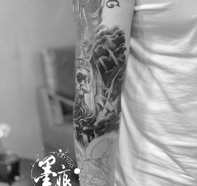 30%❗️纹身图片_手部手臂欧美写实纹身图案