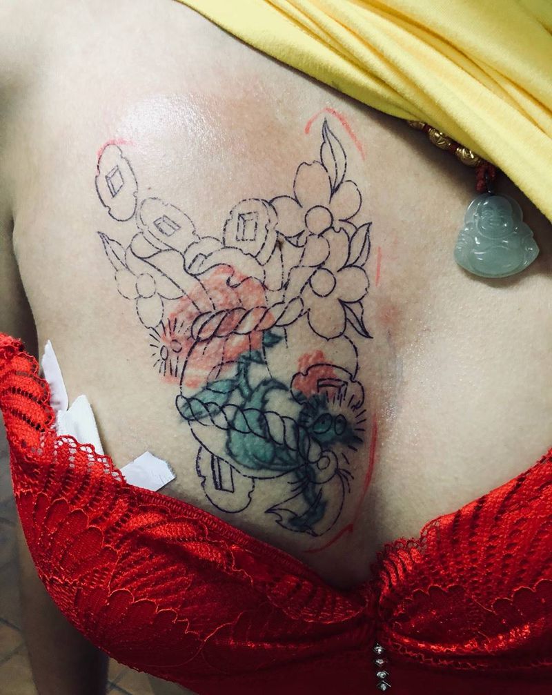 无脸男纹身纹身图片