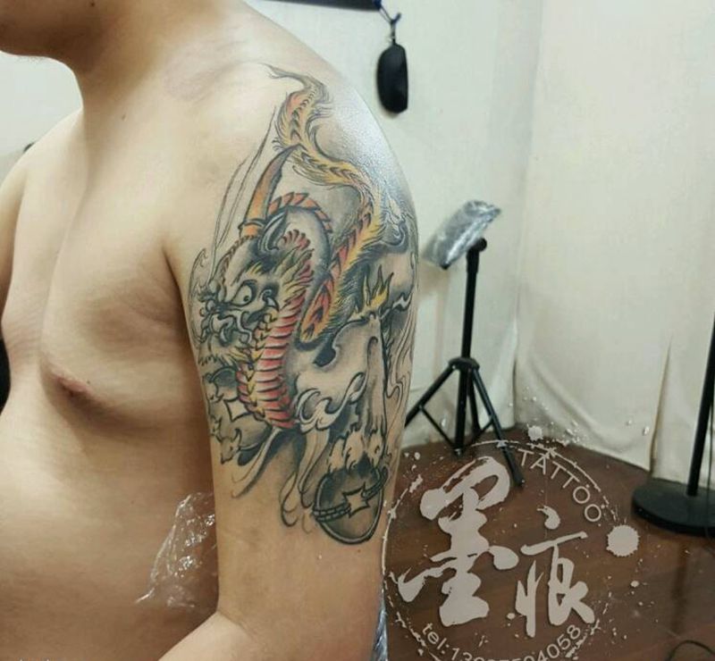 恢复好二年｜貔貅｜纹身图片