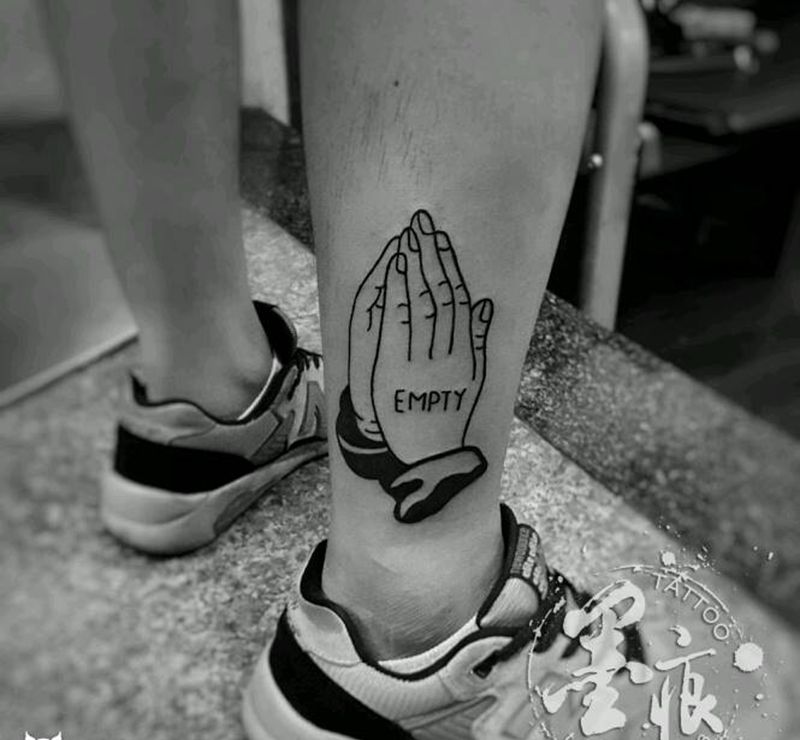 手纹身图片