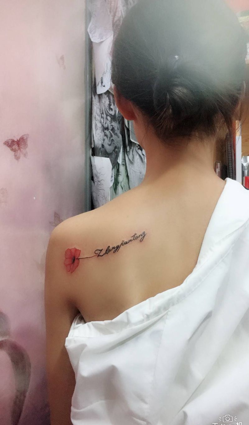 小清新纹身图片