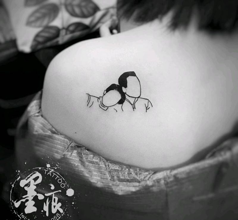 近日小作品纹身图片_肩部胸部臀部手臂腿部手部脚部清新原创成品纹身图案