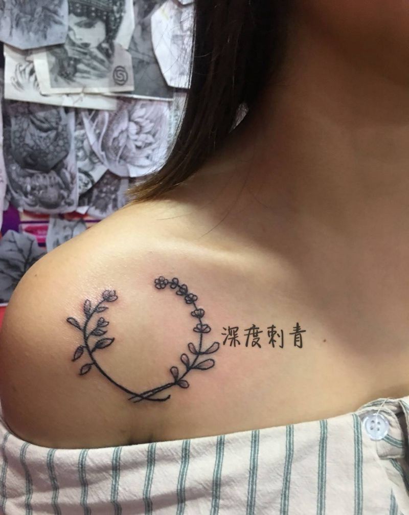 小清新纹身图片