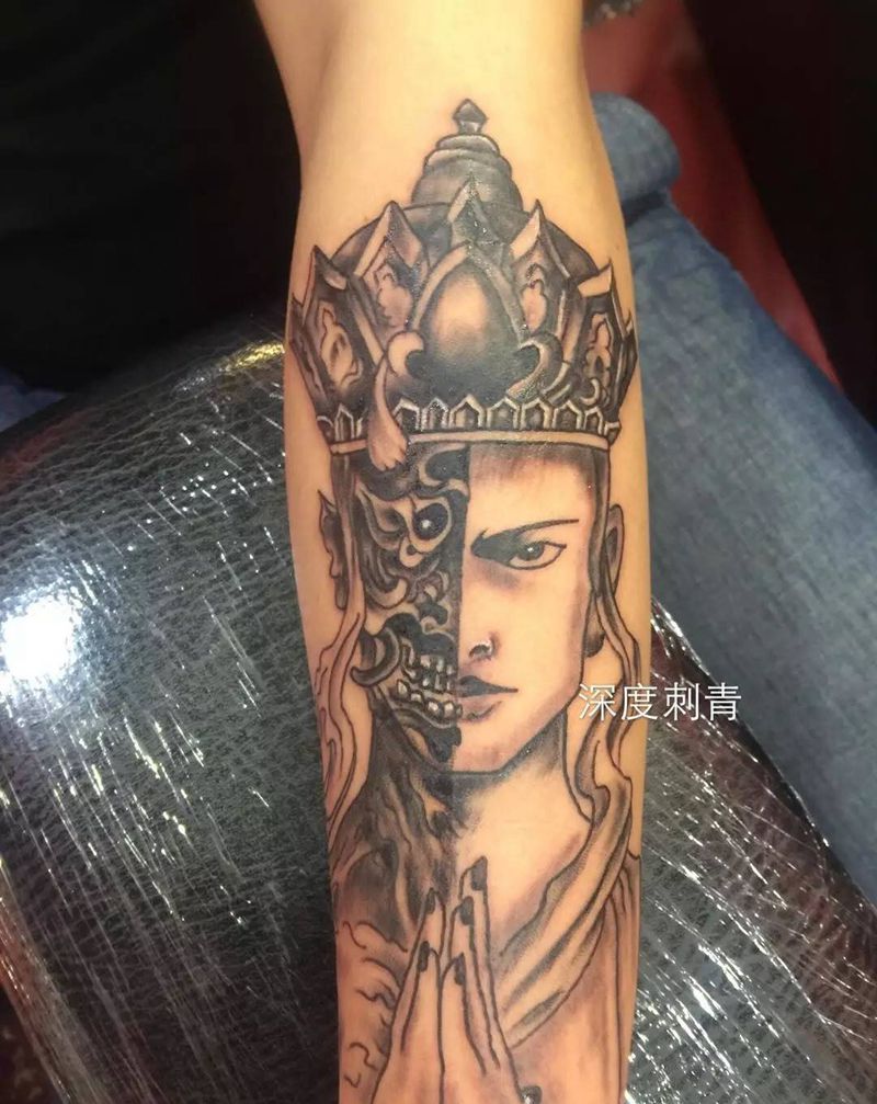 一念之间纹身图片