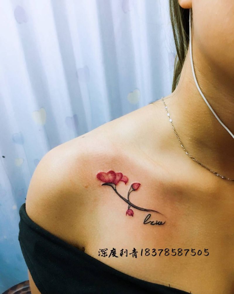 小清新纹身图片