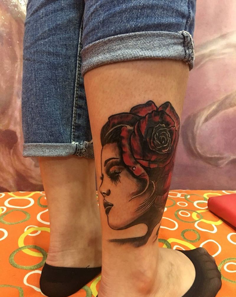 强力遮盖纹身图片