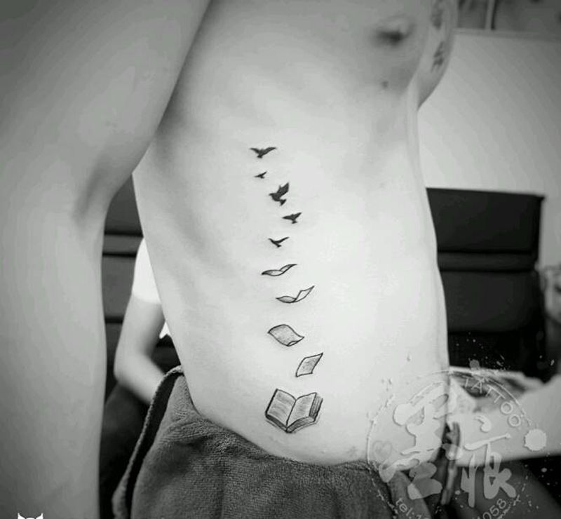 客人自带纹身图片