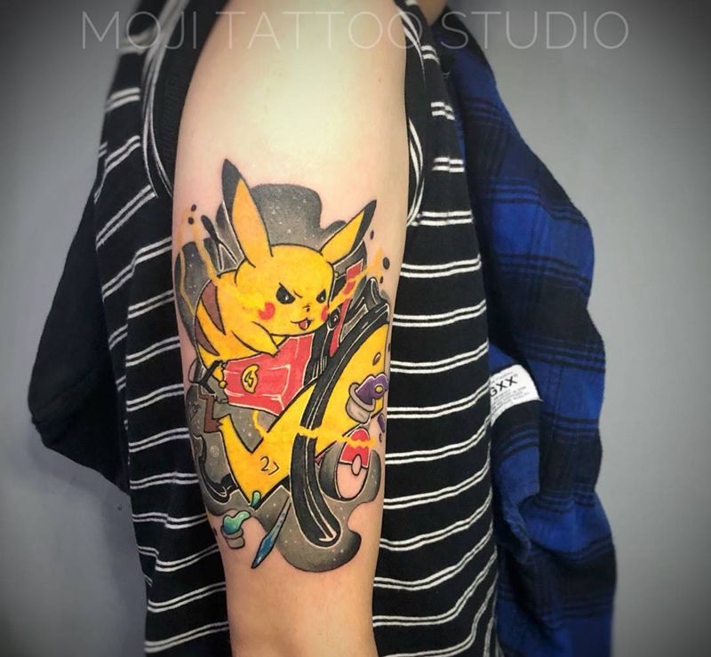 newschool纹身图片