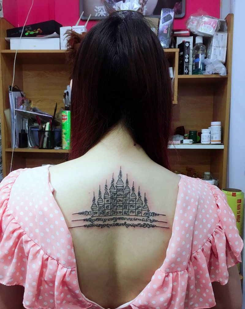 泰国符咒纹身图片