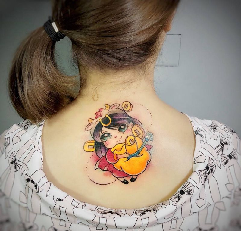 金牛座纹身图片