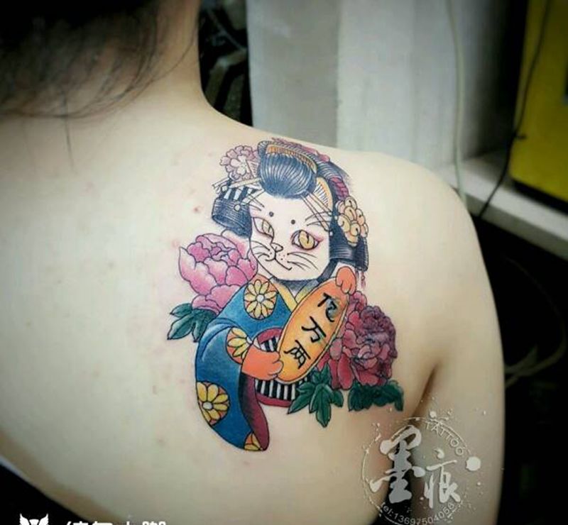 遮盖作品纹身图片