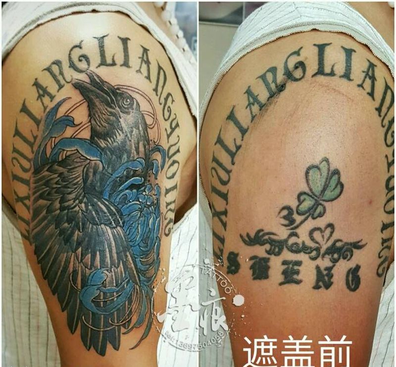 遮盖失败纹身纹身图片