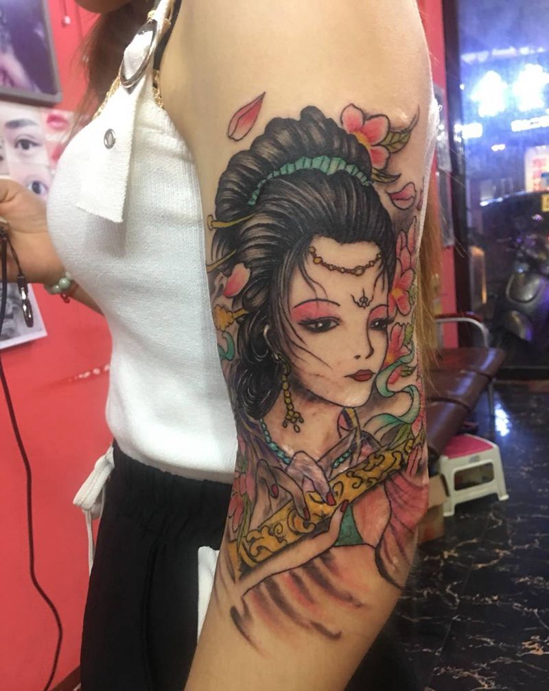 遮盖伤疤纹身图片