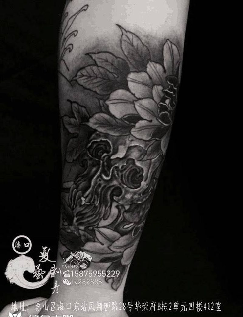 骷髅头纹身图片