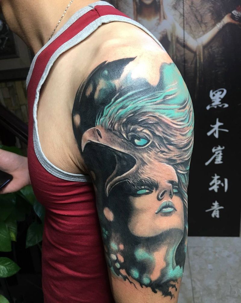 歐美写實纹身图片