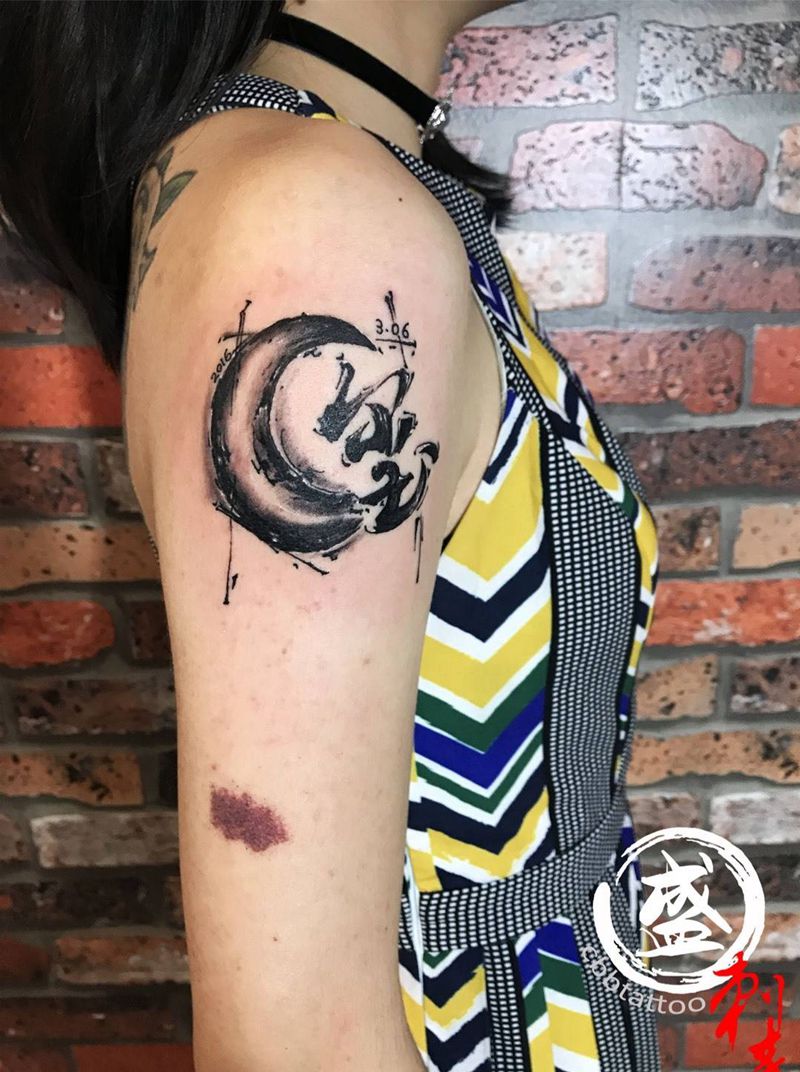 字纹身图片