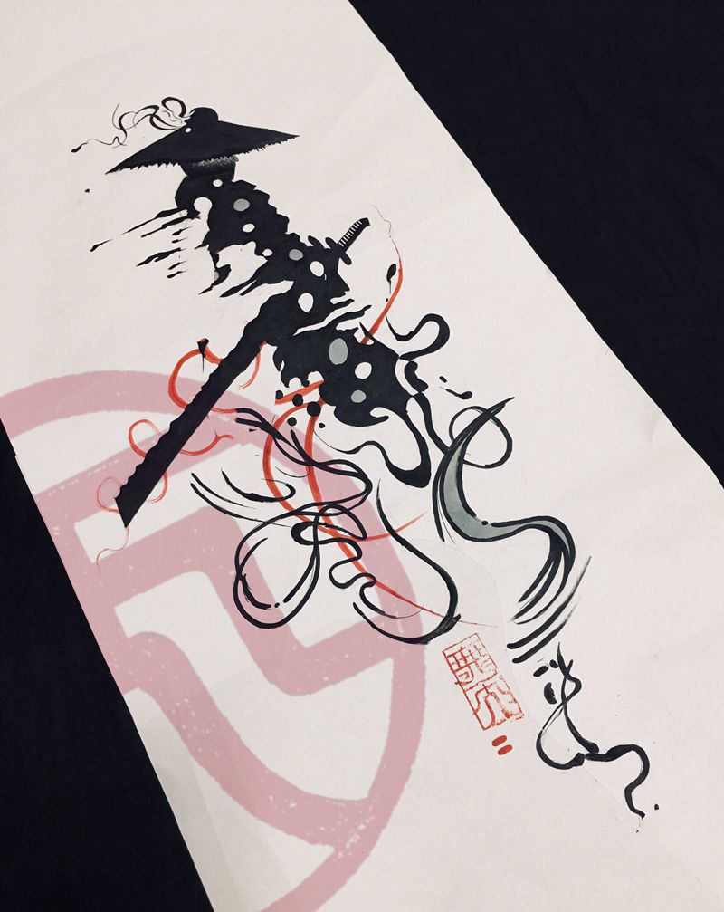 侠客纹身图片_图腾纹身图案