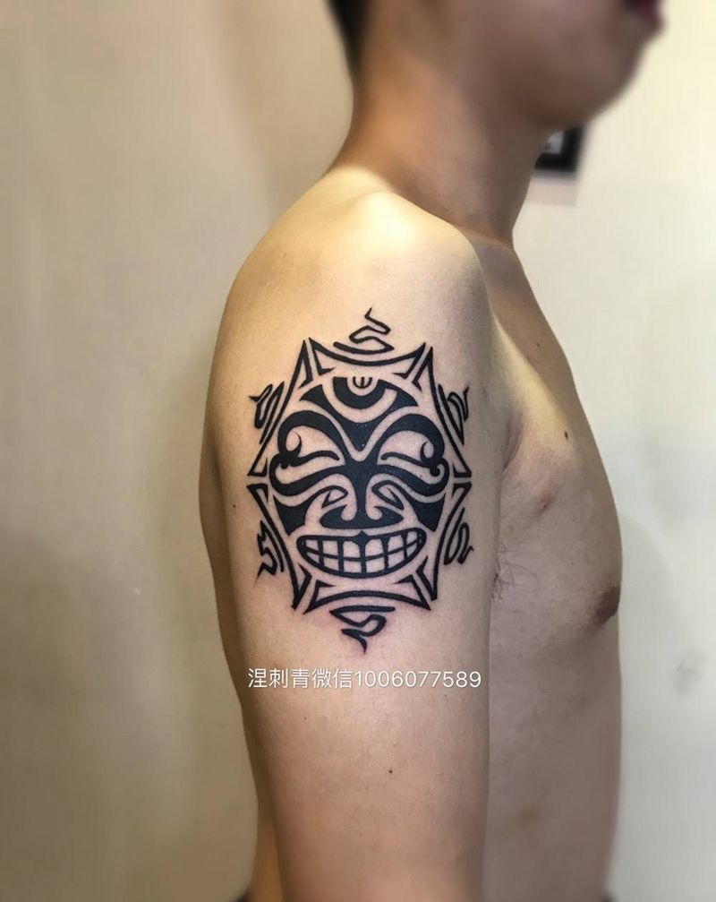 玛雅图腾纹身图片