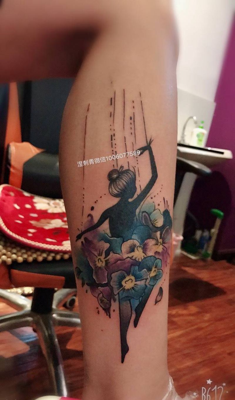小清新纹身图片