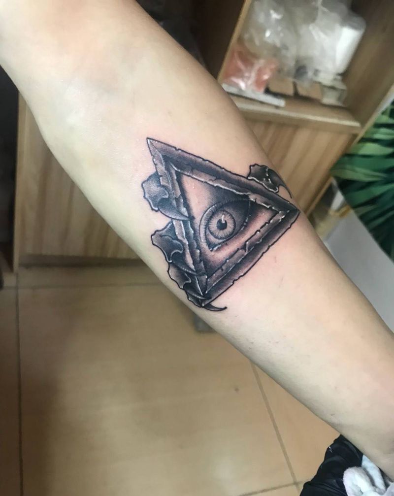 上帝之眼纹身图片