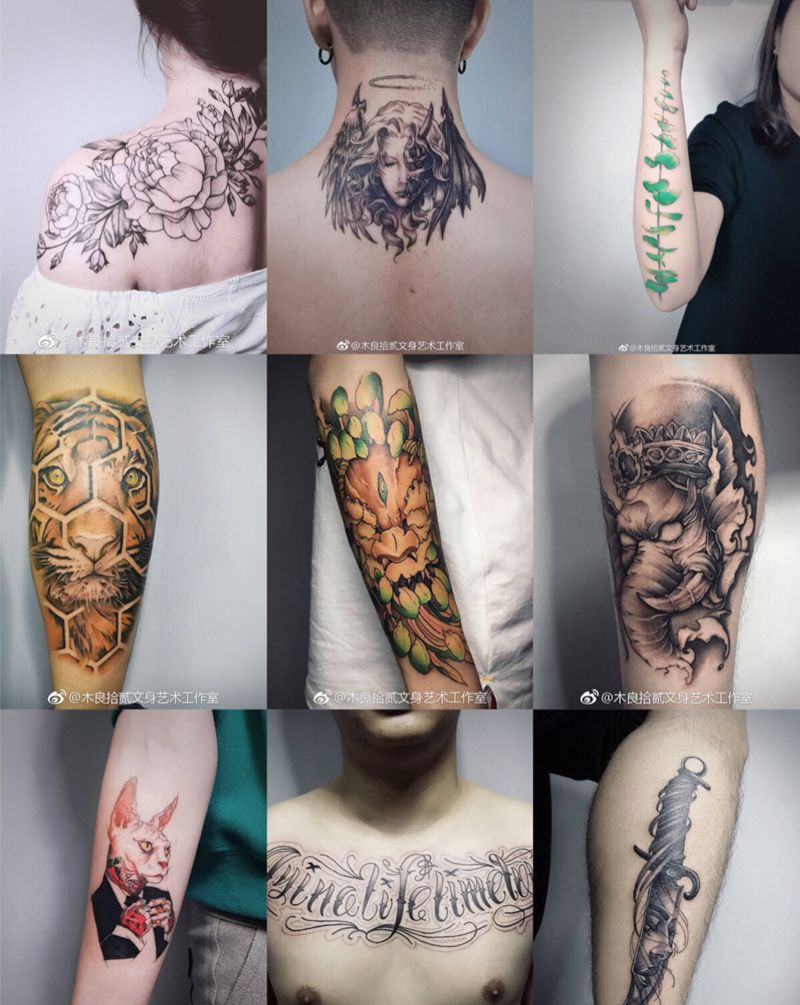 部分【丰作品】合集纹身图片_重庆纹身图案