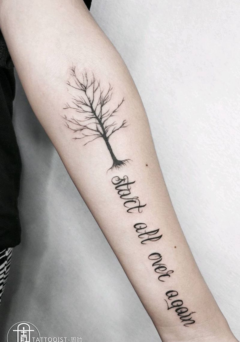 小清新纹身图片