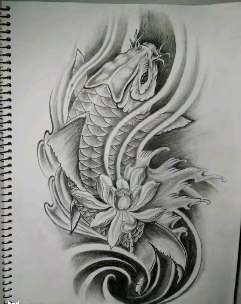 传统手稿～纹身图片_手稿纹身图案