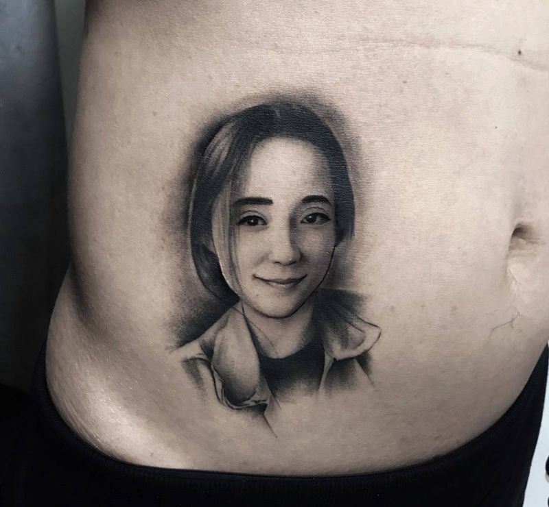 肖像【根作品】纹身图片