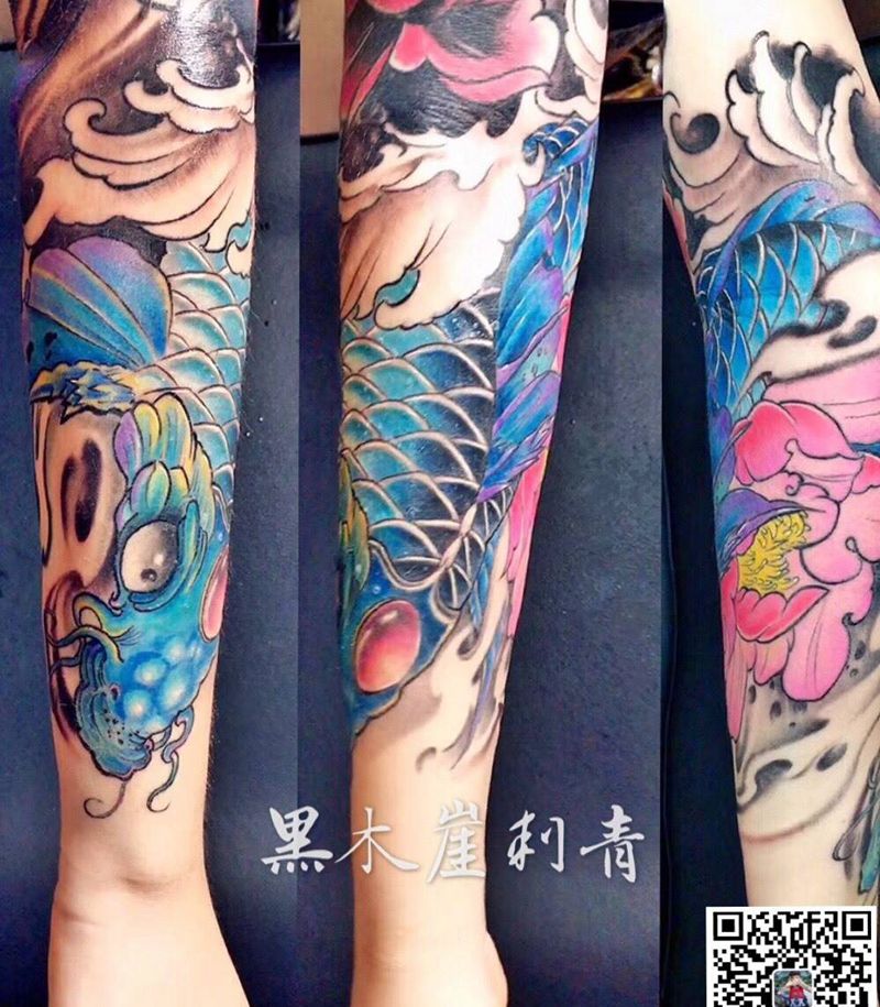 鱼纹身图片
