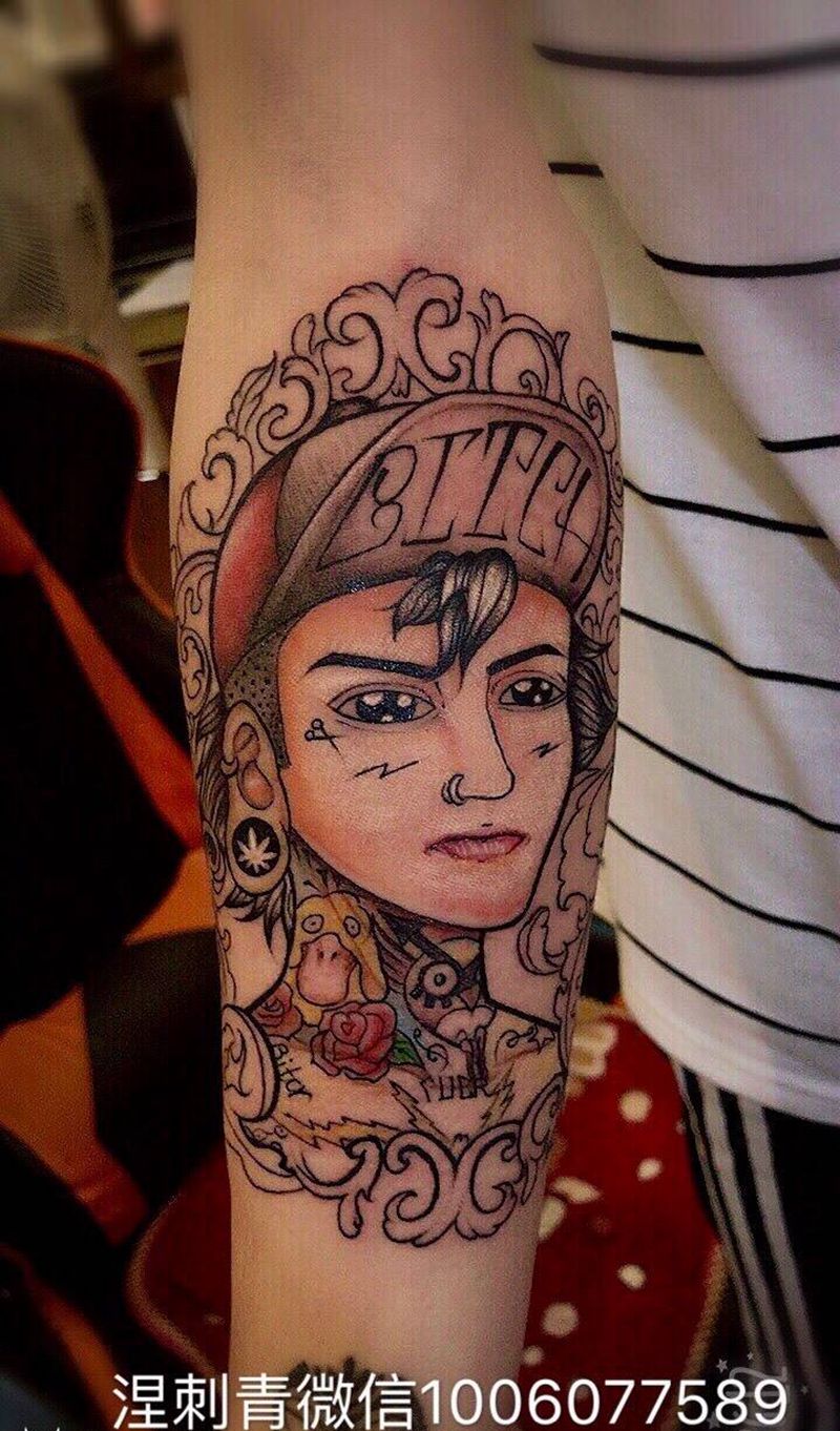 原创手稿 图纹身图片
