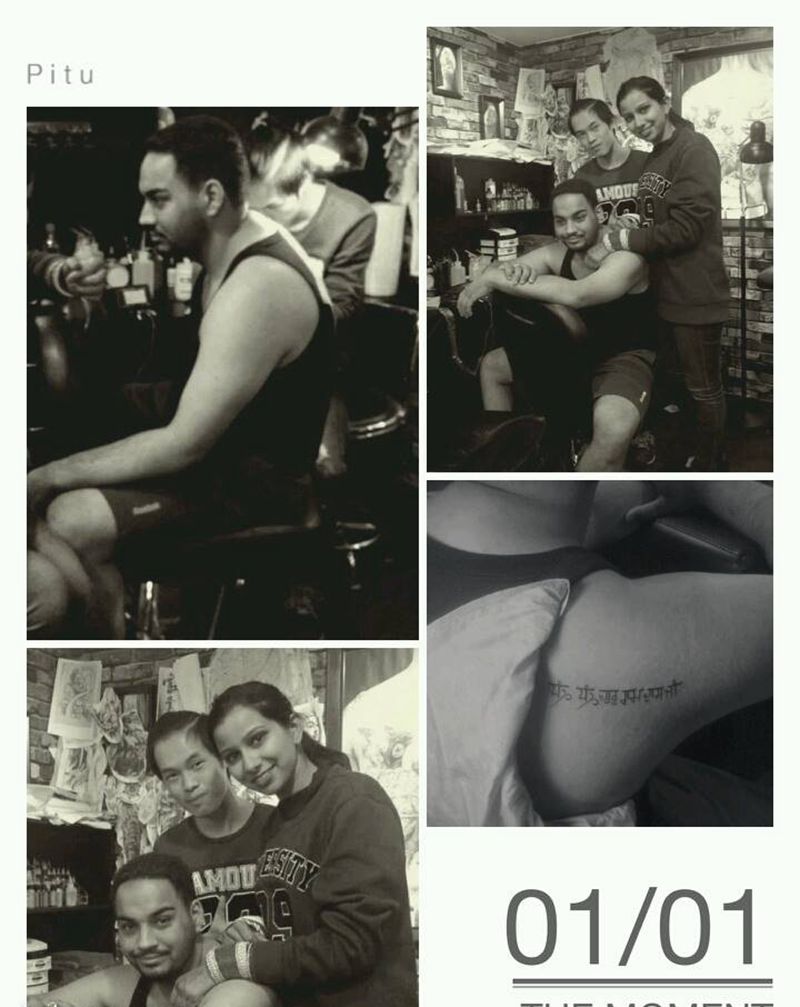 纹的是个印度的什么神，纹身图片_肩部清新图腾宗教纹身图案