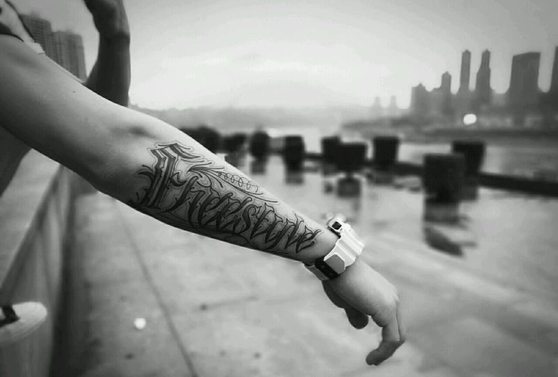 买家秀纹身图片_手臂欧美原创奇卡诺成品纹身图案