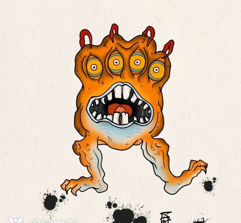 手稿纹身图片_新传统纹身图案