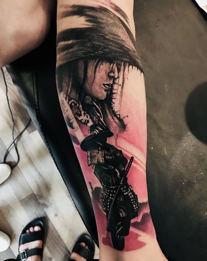 欧美风写实纹身图片