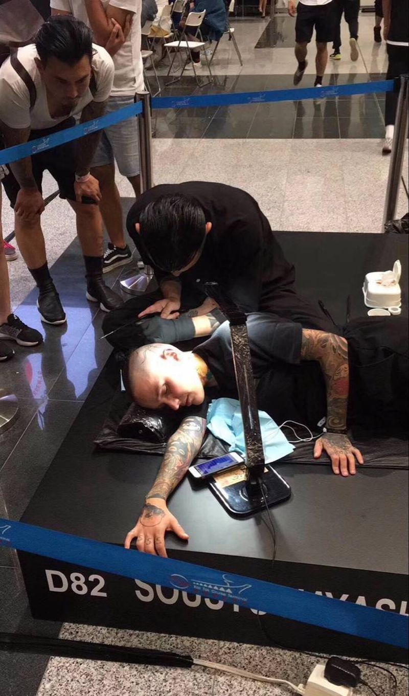 香港国际纹身展纹身图片