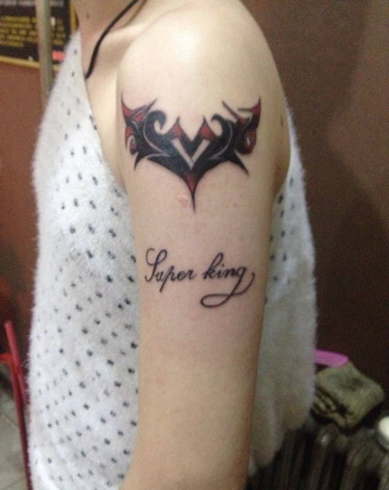 图腾纹身图片_成品肩部欧美图腾纹身图案