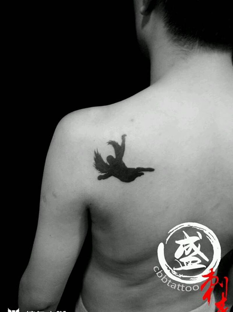 小清新纹身图片_肩部清新图腾成品纹身图案