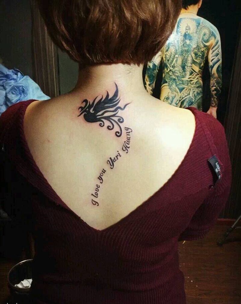 小清新纹身图片