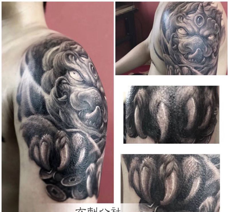 貔貅纹身图片